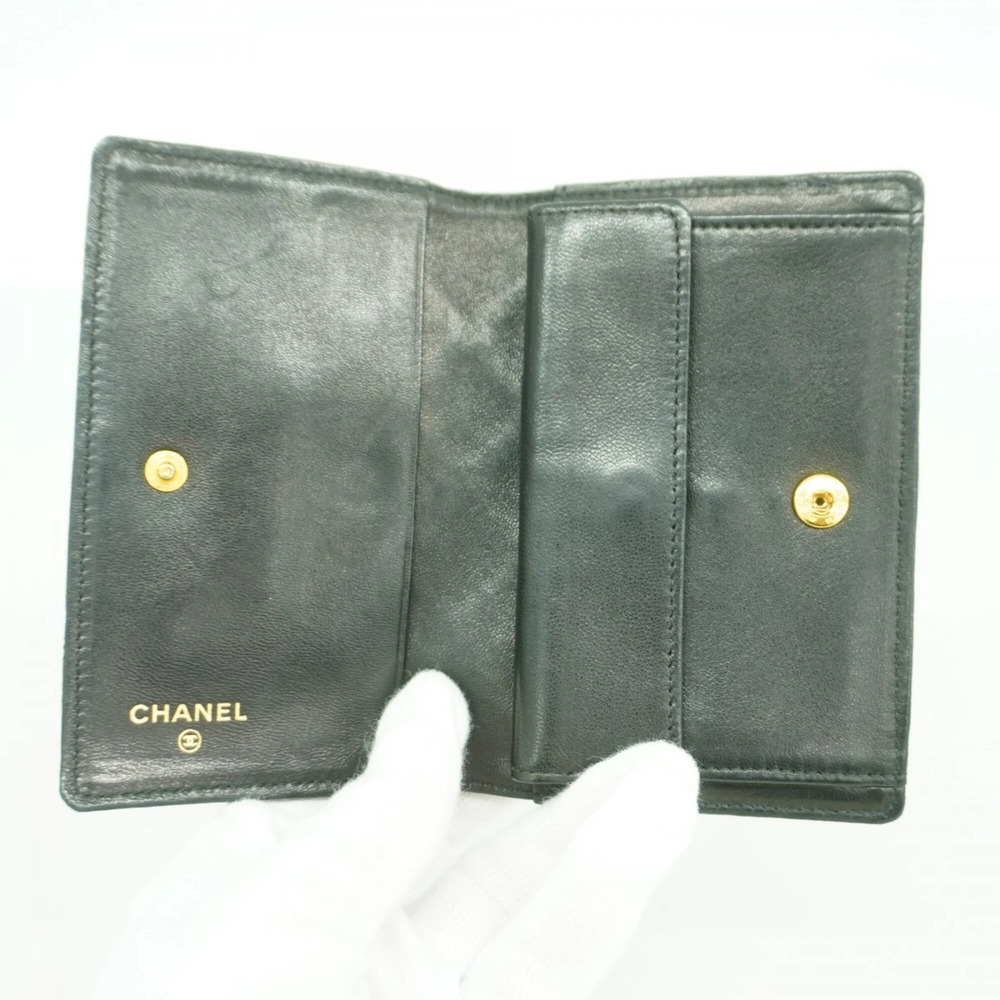 CHANEL Black Leather Wallet - Picture 3 of 9
